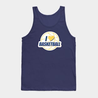 I Heart Basketball Tank Top